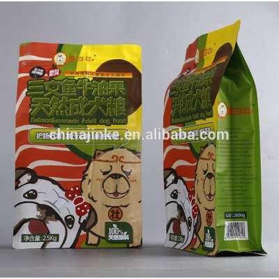 Flat Bottom Bag For Dog Food Package